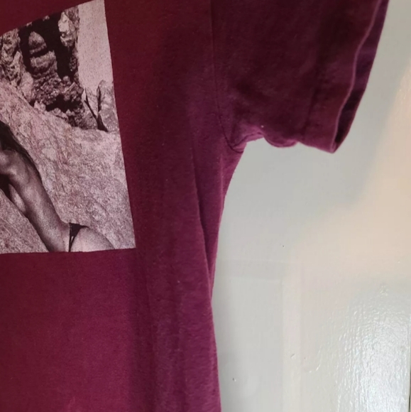 PacSun Visual x Van Styles Model Print T-Shirt Adult Small V/SUAL Photography - Picture 5 of 8